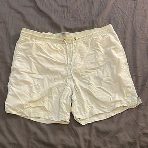 Light blue swim trunks